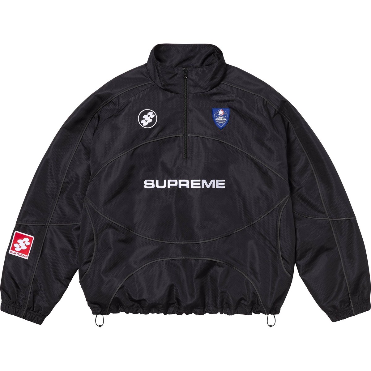 Details on Reflective Piping Pullover Black from fall winter
                                                    2024