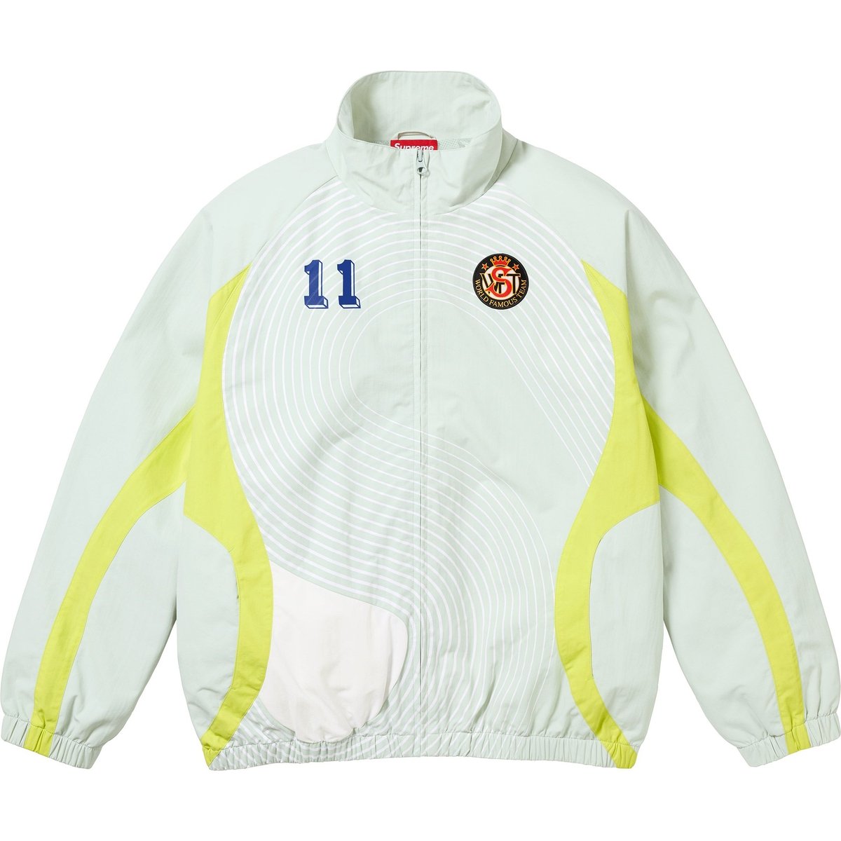 Details on S Logo Track Jacket Light Mint from fall winter
                                                    2024 (Price is $178)