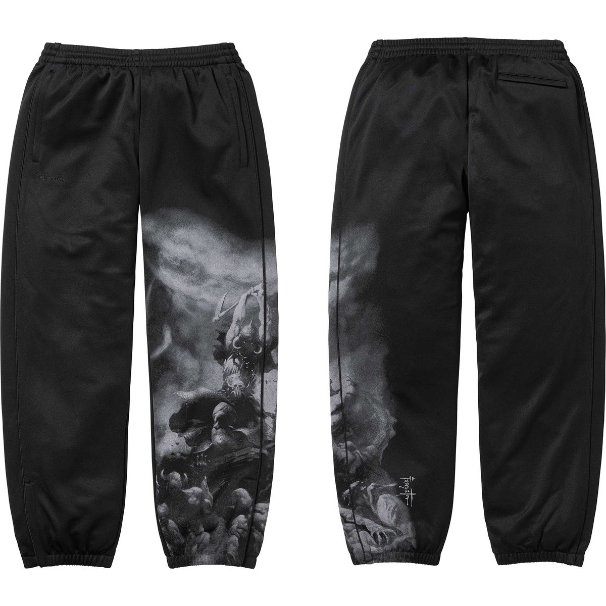 Supreme Frazetta Track Pant for fall winter 24 season