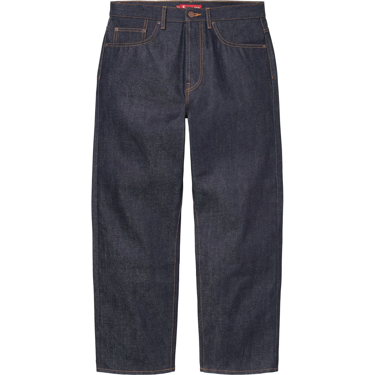 Details on Rigid Loose Fit Selvedge Jean Rigid Indigo from fall winter
                                                    2024 (Price is $188)