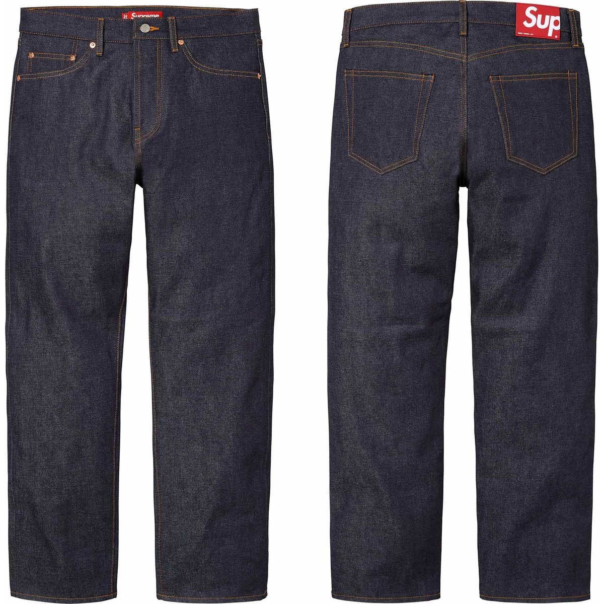 Supreme Rigid Slim Selvedge Jean for fall winter 24 season