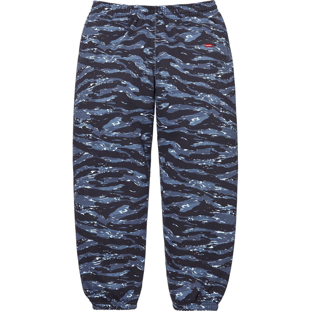 Details on Small Box Sweatpant Blue Tiger Camo from fall winter
                                                    2024