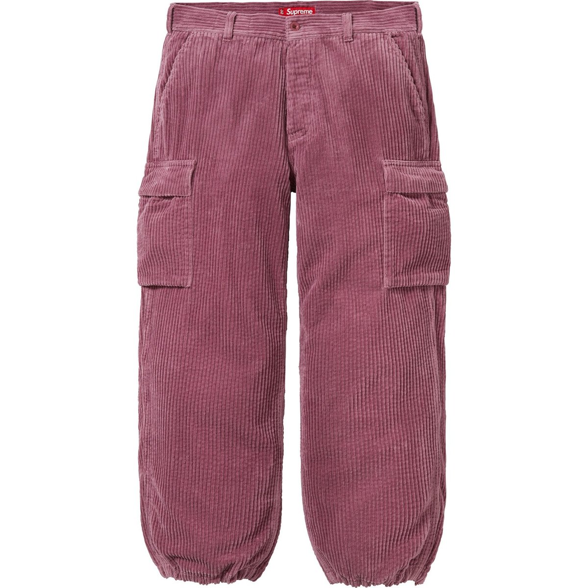 Details on Wide Wale Corduroy Cargo Pant Dusty Pink from fall winter
                                                    2024