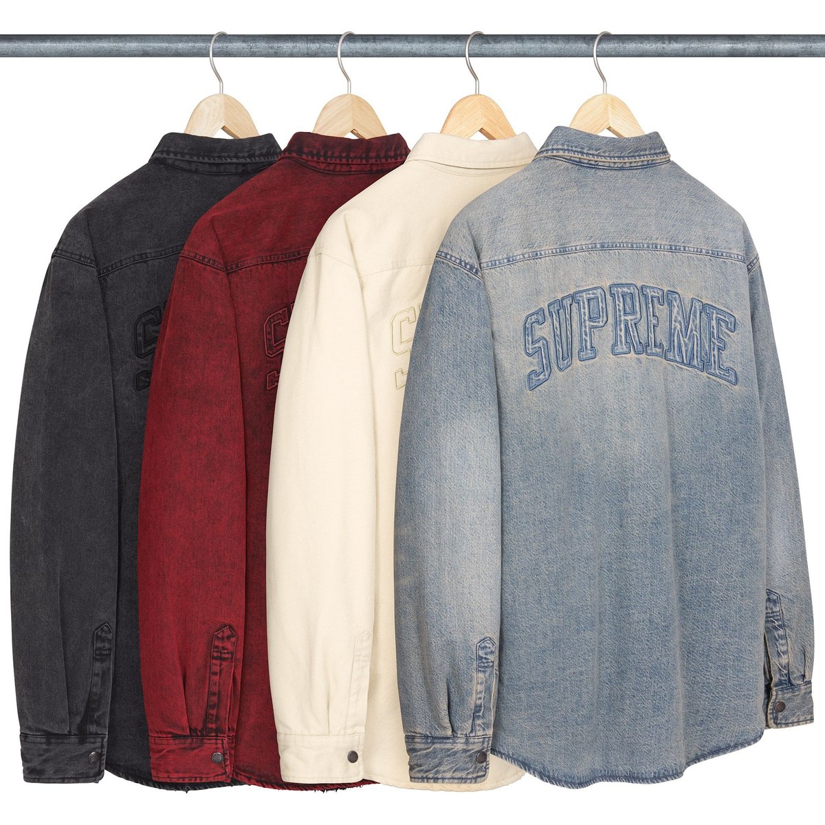 Supreme Faux Shearling Lined Work Shirt releasing on Week 8 for fall winter 2024