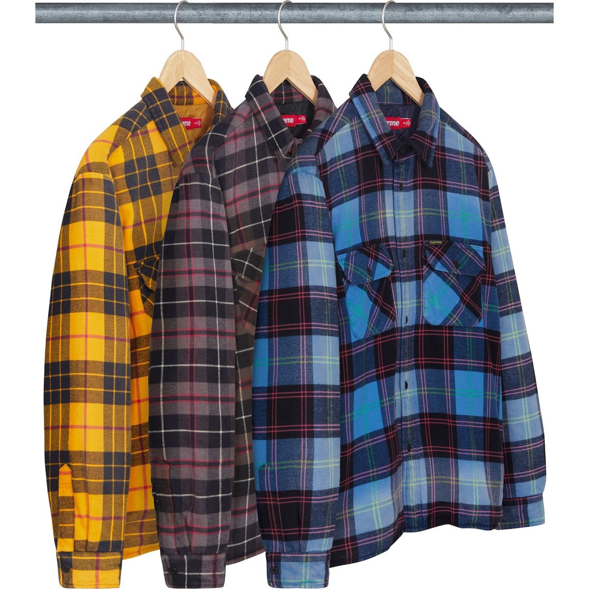 Details on Quilted Plaid Shirt from fall winter
                                            2024 (Price is $138)