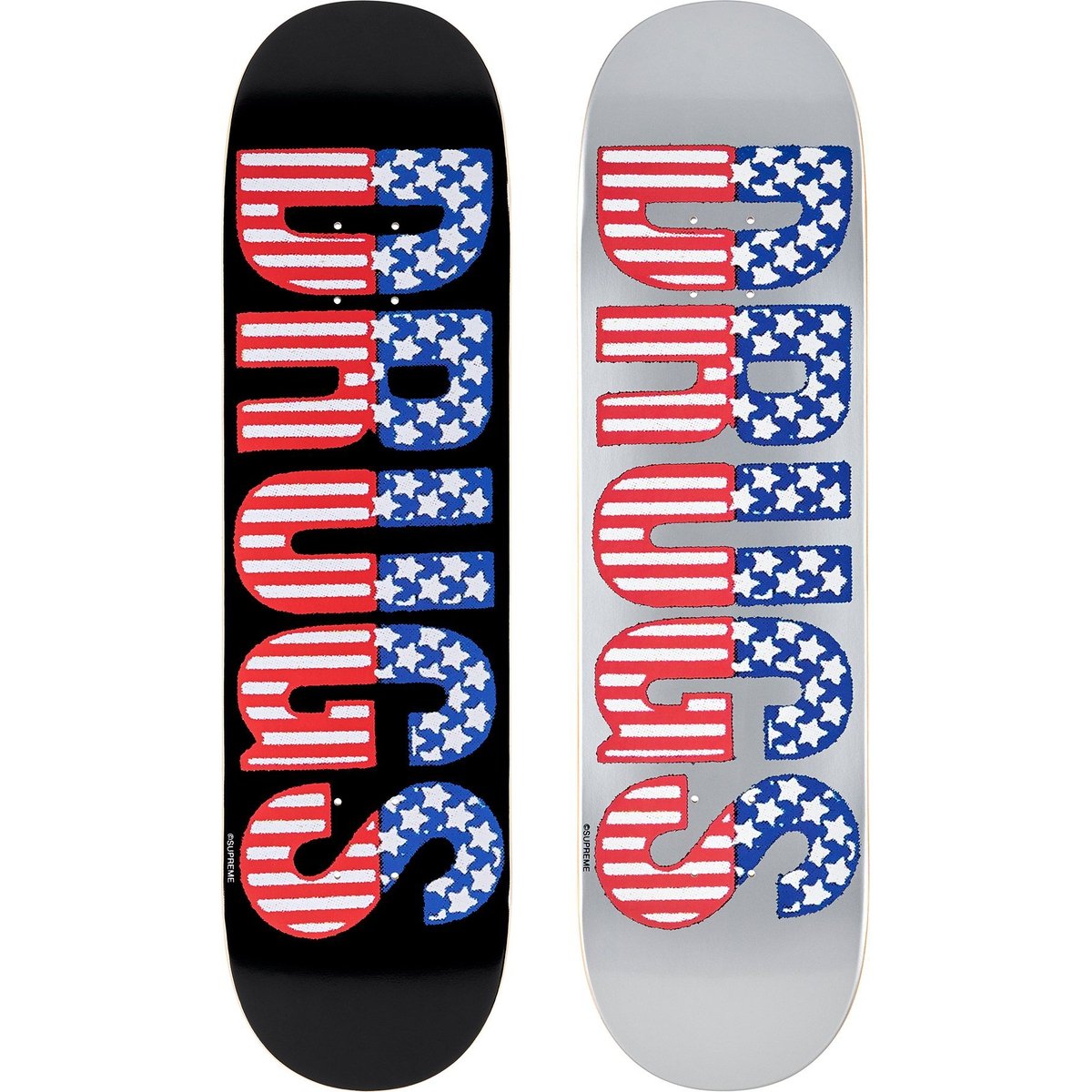 Details on Drugs Skateboard from fall winter
                                            2024 (Price is $60)