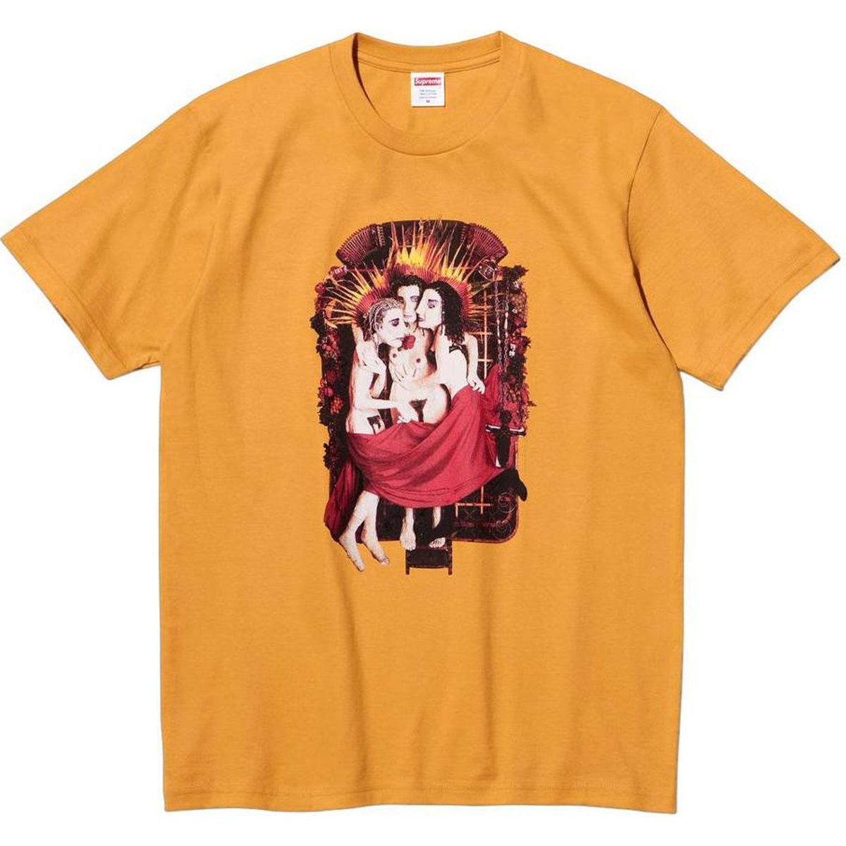 Details on Supreme Jane’s Addiction Ritual Tee  from fall winter
                                                    2024 (Price is $48)