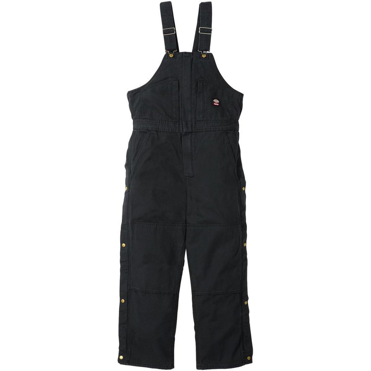 Details on Supreme Dickies Flannel Lined Overall  from fall winter
                                                    2024 (Price is $198)