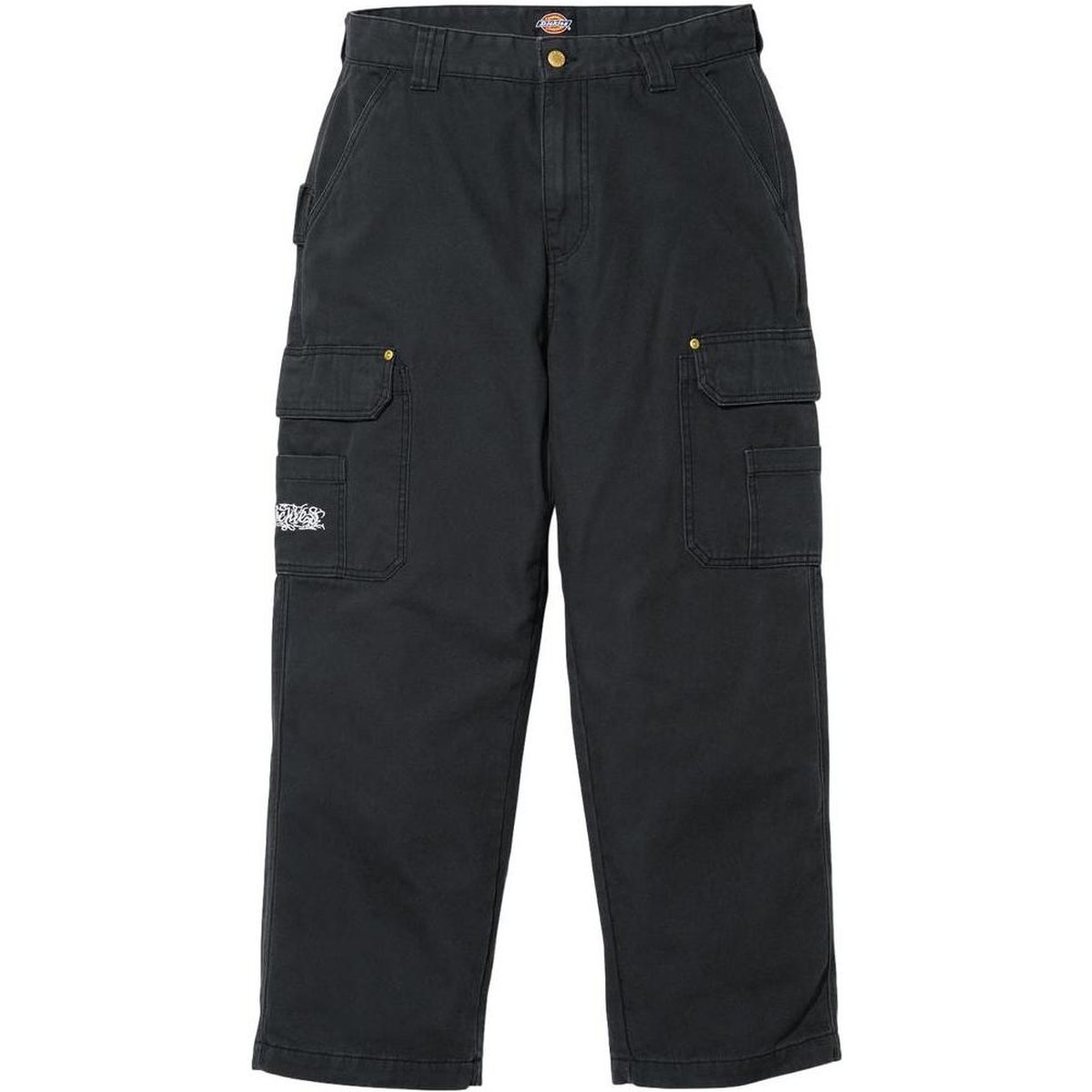 Details on Supreme Dickies Flannel Lined Cargo Pant  from fall winter
                                                    2024 (Price is $168)