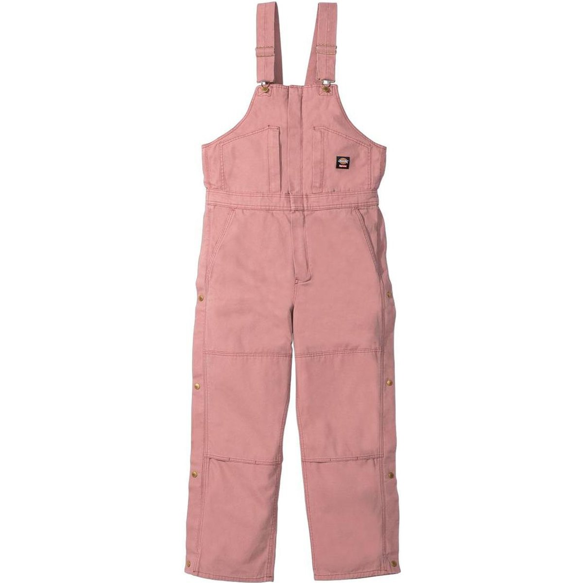 Details on Supreme Dickies Flannel Lined Overall  from fall winter
                                                    2024 (Price is $198)