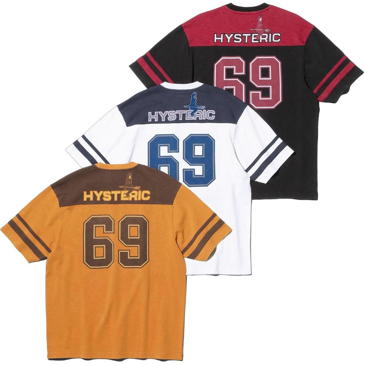 Details on Supreme HYSTERIC GLAMOUR 69 Football Top  from fall winter
                                                    2024 (Price is $98)