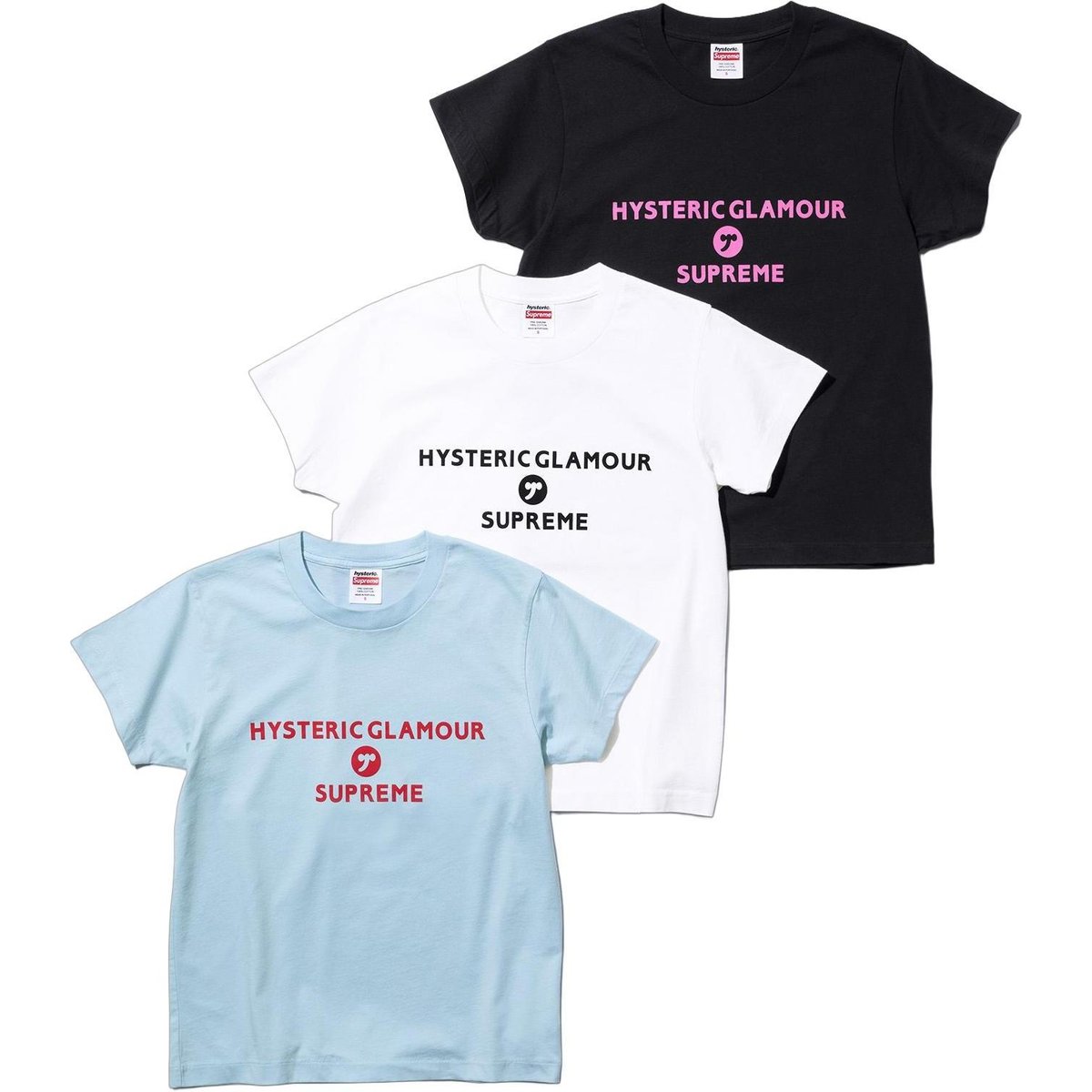 Supreme Supreme HYSTERIC GLAMOUR Baby Tee releasing on Week 13 for fall winter 2024