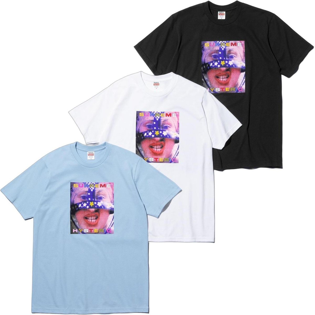 Supreme Supreme HYSTERIC GLAMOUR Headcase Tee releasing on Week 13 for fall winter 2024