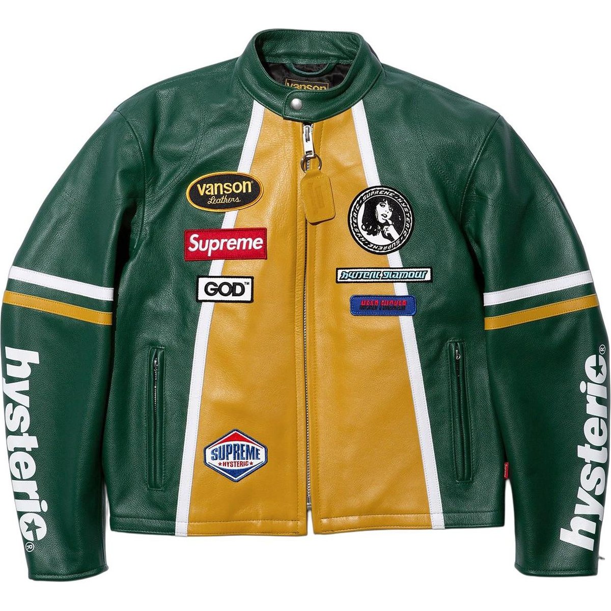 Details on Supreme HYSTERIC GLAMOUR Vanson Leathers Jacket  from fall winter
                                                    2024 (Price is $1098)