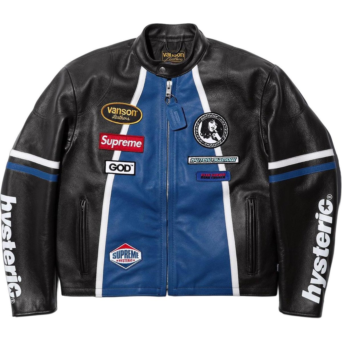 Details on Supreme HYSTERIC GLAMOUR Vanson Leathers Jacket  from fall winter
                                                    2024 (Price is $1098)