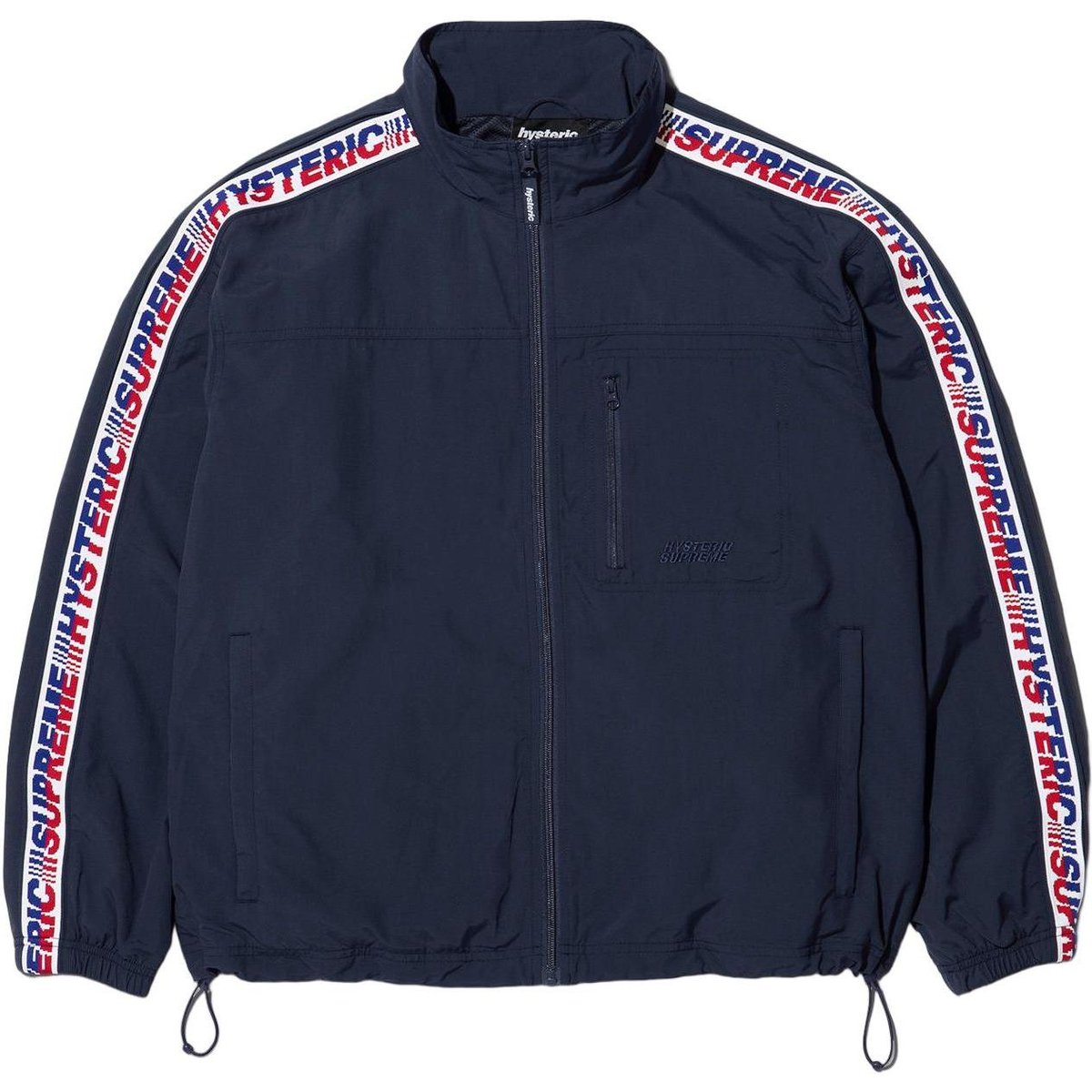 Details on Supreme HYSTERIC GLAMOUR Track Jacket  from fall winter
                                                    2024 (Price is $188)