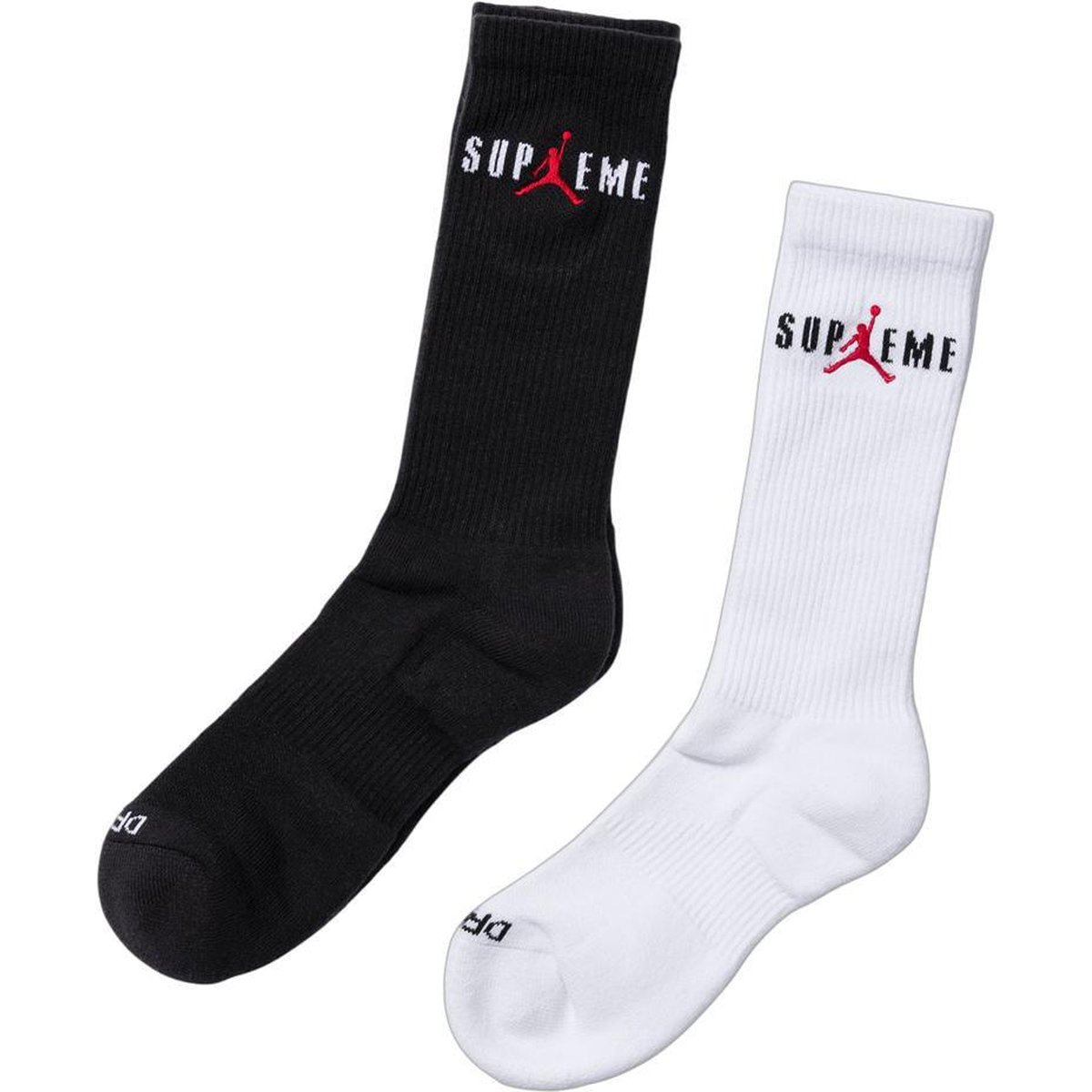 Details on Supreme Jordan Crew Socks (2 Pack) from fall winter
                                            2024 (Price is $18)