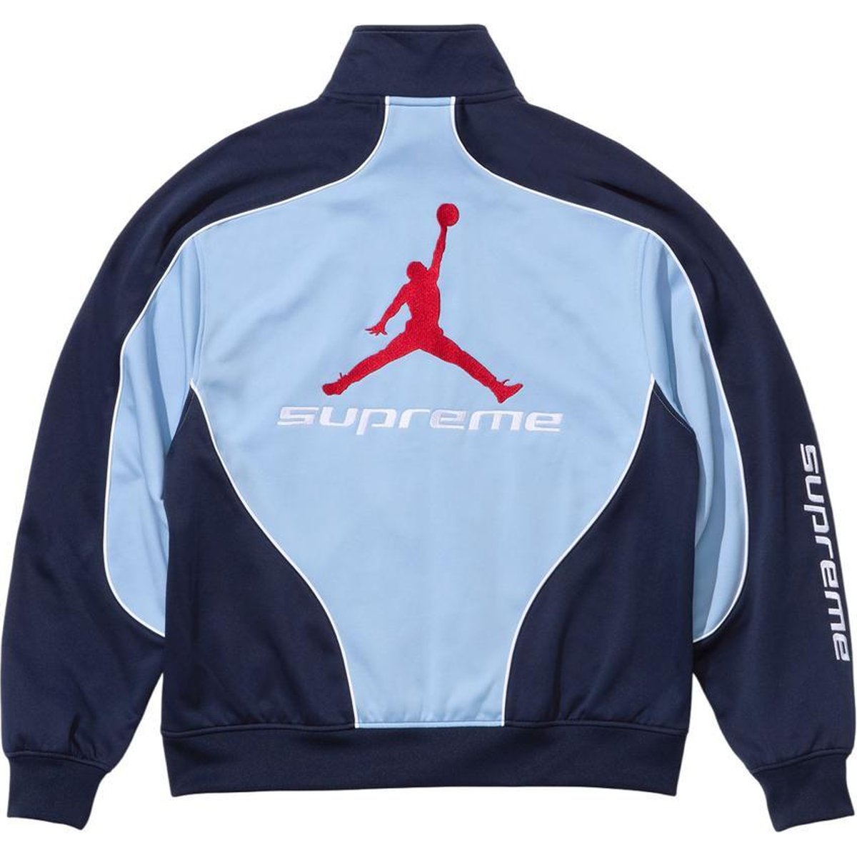 Details on Supreme Jordan Tricot Track Jacket  from fall winter
                                                    2024 (Price is $188)