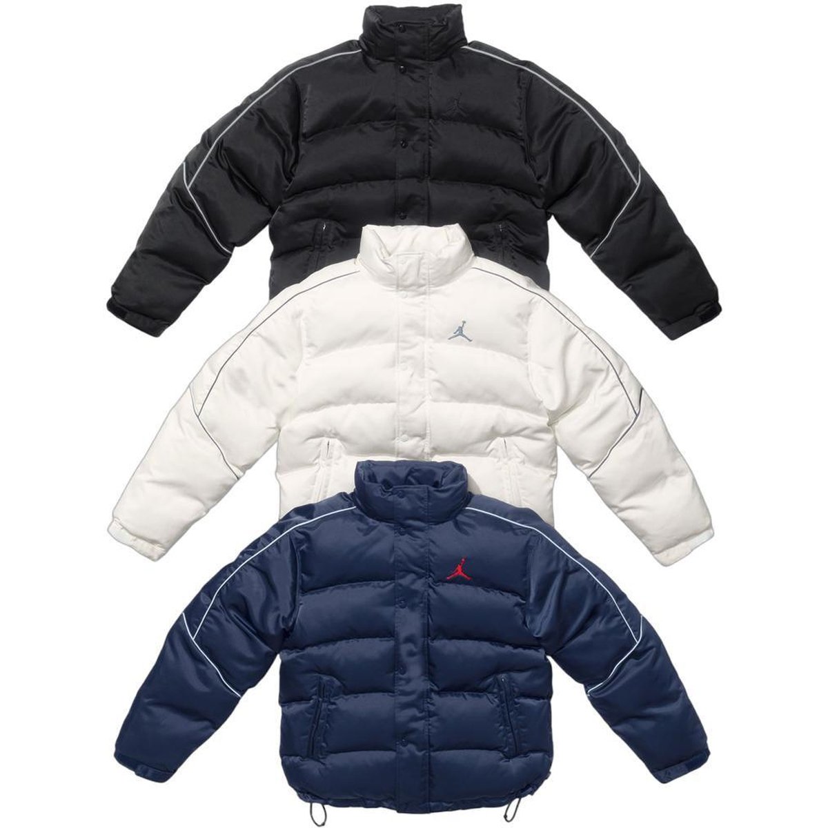 Details on Supreme Jordan Puffer Jacket  from fall winter
                                                    2024 (Price is $368)