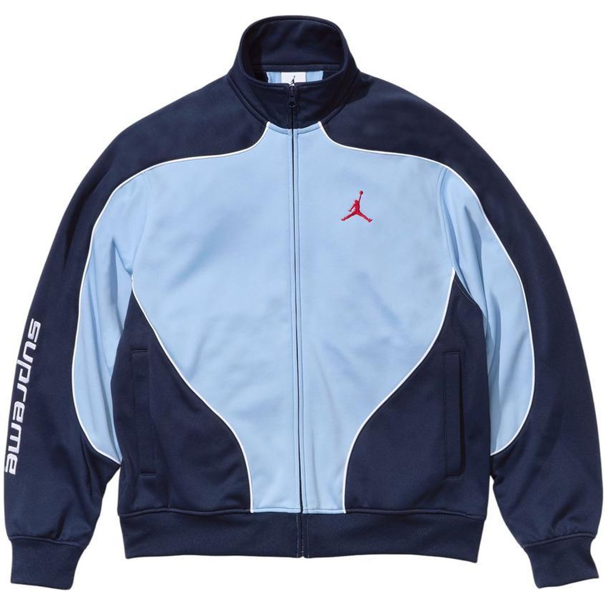 Details on Supreme Jordan Tricot Track Jacket  from fall winter
                                                    2024 (Price is $188)