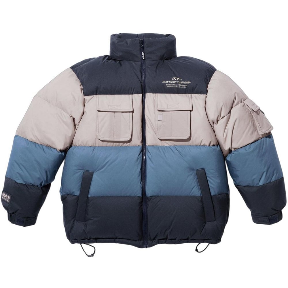 Details on Supreme Martine Rose Down Puffer Jacket  from fall winter
                                                    2024 (Price is $498)