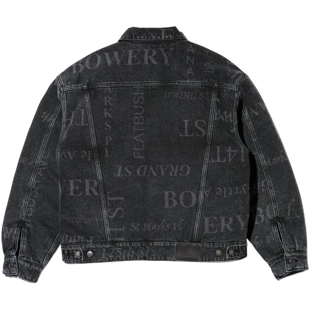 Details on Supreme Martine Rose Reversible Trucker Jacket  from fall winter
                                                    2024 (Price is $398)