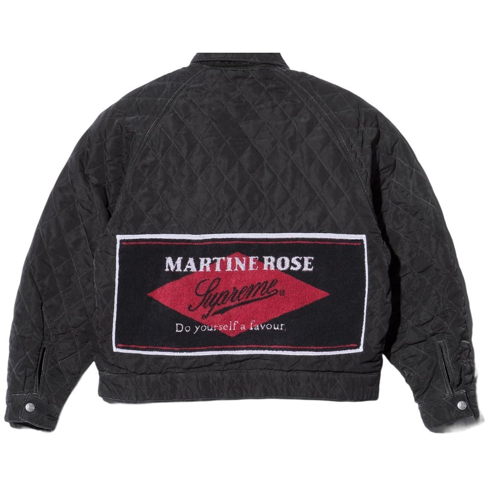 Details on Supreme Martine Rose Reversible Trucker Jacket  from fall winter
                                                    2024 (Price is $398)