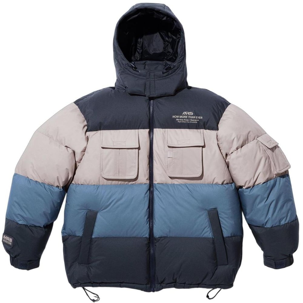 Details on Supreme Martine Rose Down Puffer Jacket  from fall winter
                                                    2024 (Price is $498)