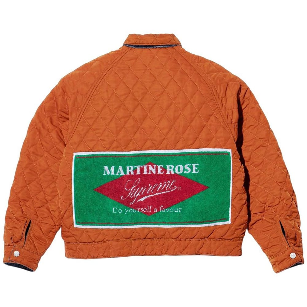 Details on Supreme Martine Rose Reversible Trucker Jacket  from fall winter
                                                    2024 (Price is $398)