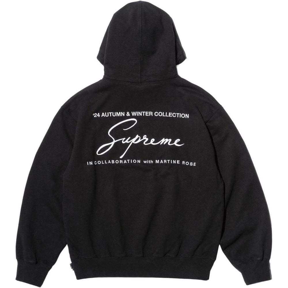 Details on Supreme Martine Rose Hooded Sweatshirt  from fall winter
                                                    2024 (Price is $198)