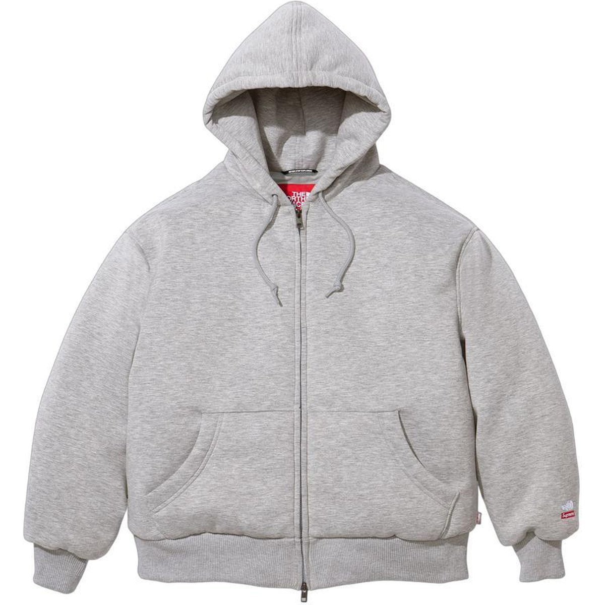 The North Face Down Zip Up Hooded Sweatshirt fall winter 2024 Supreme