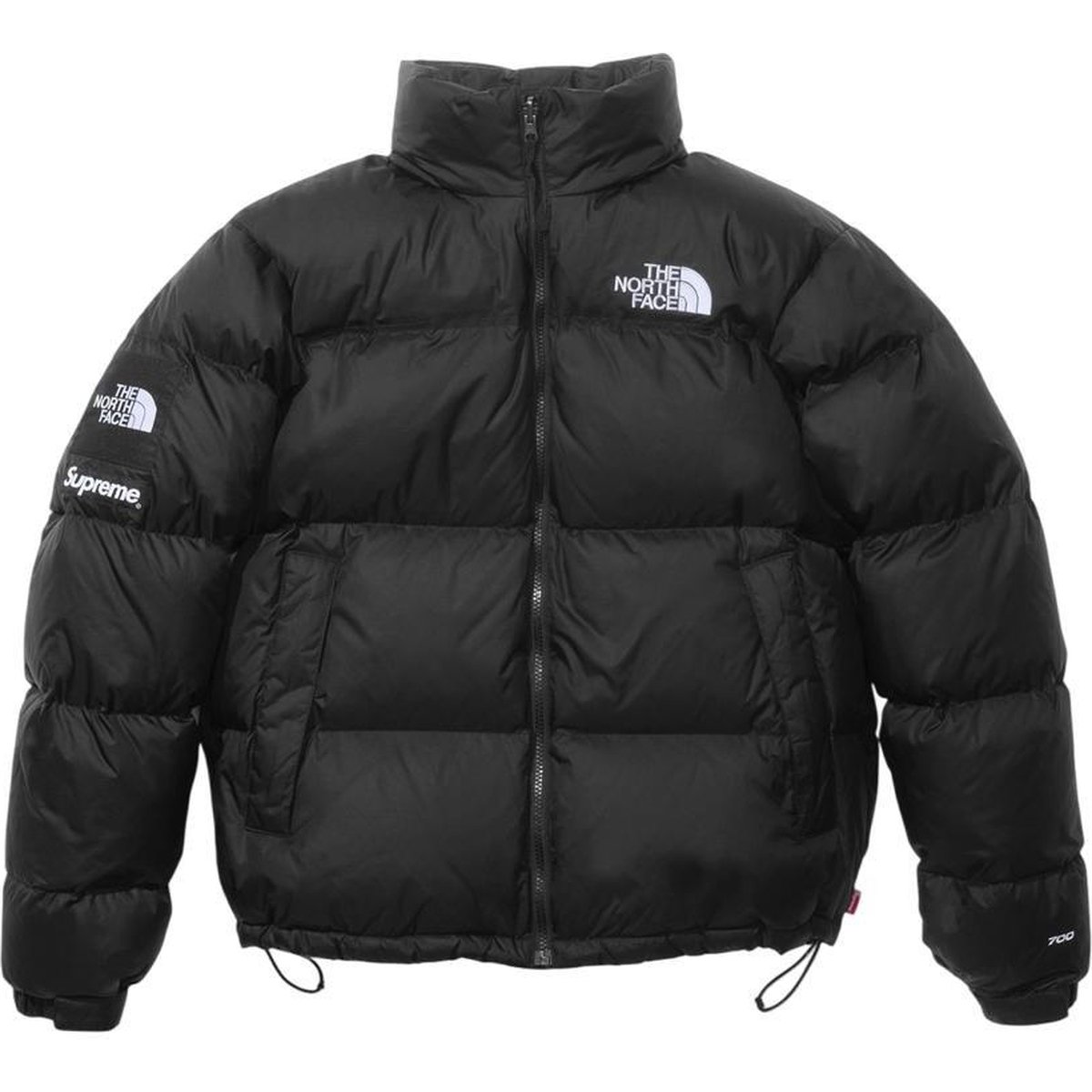 Details on Supreme The North Face Nuptse Jacket  from fall winter
                                                    2024 (Price is $438)