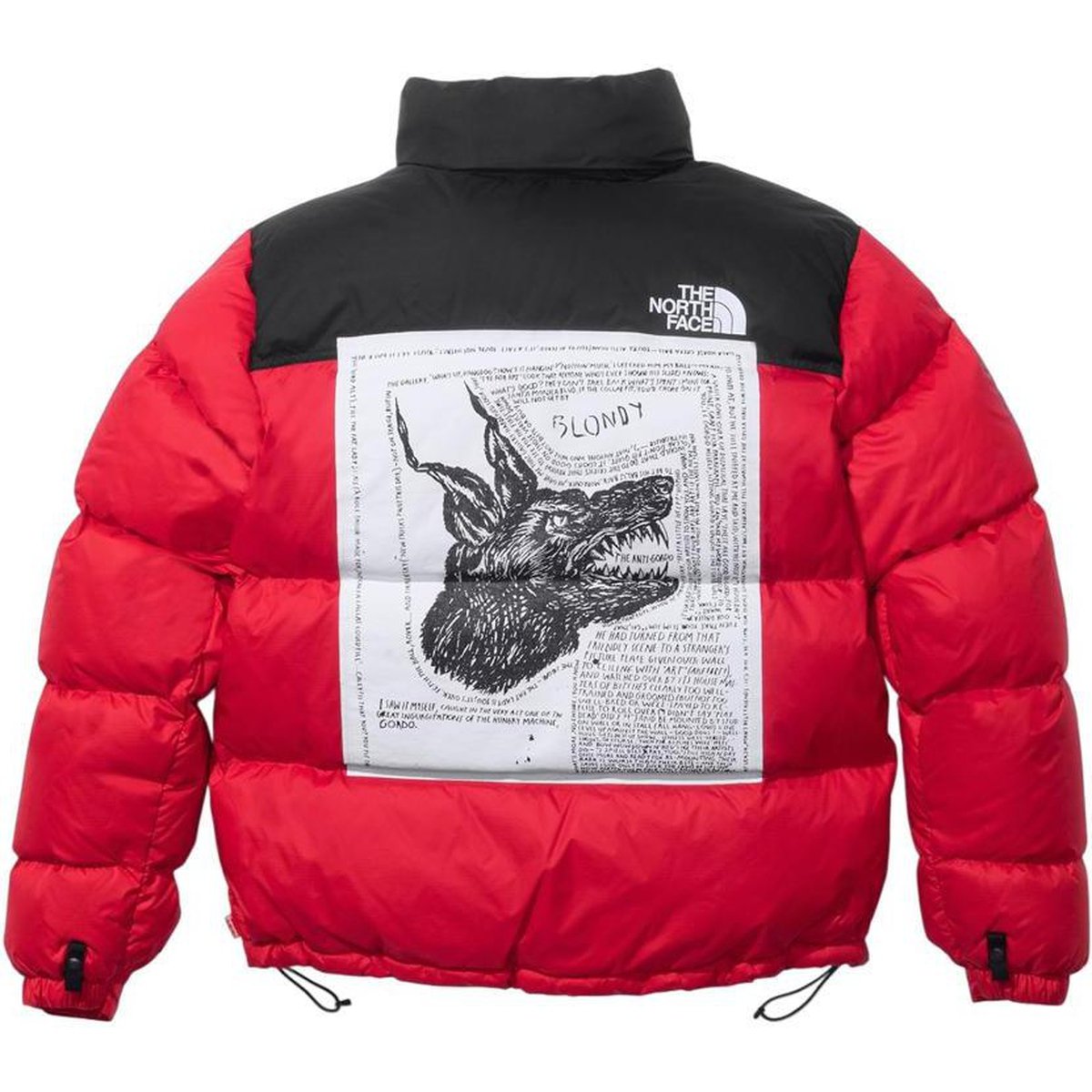 Details on Supreme The North Face Nuptse Jacket  from fall winter
                                                    2024 (Price is $438)