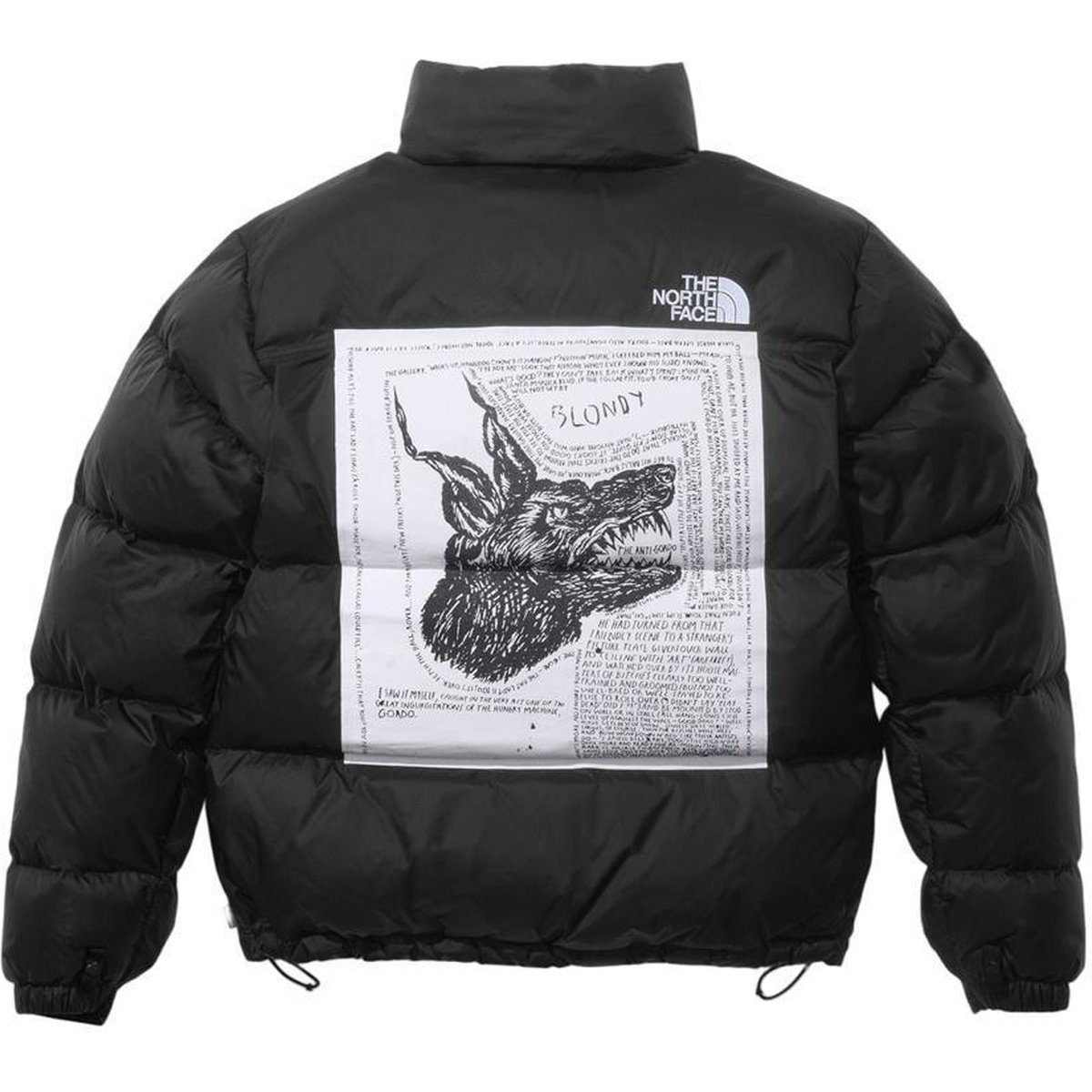 Details on Supreme The North Face Nuptse Jacket  from fall winter
                                                    2024 (Price is $438)