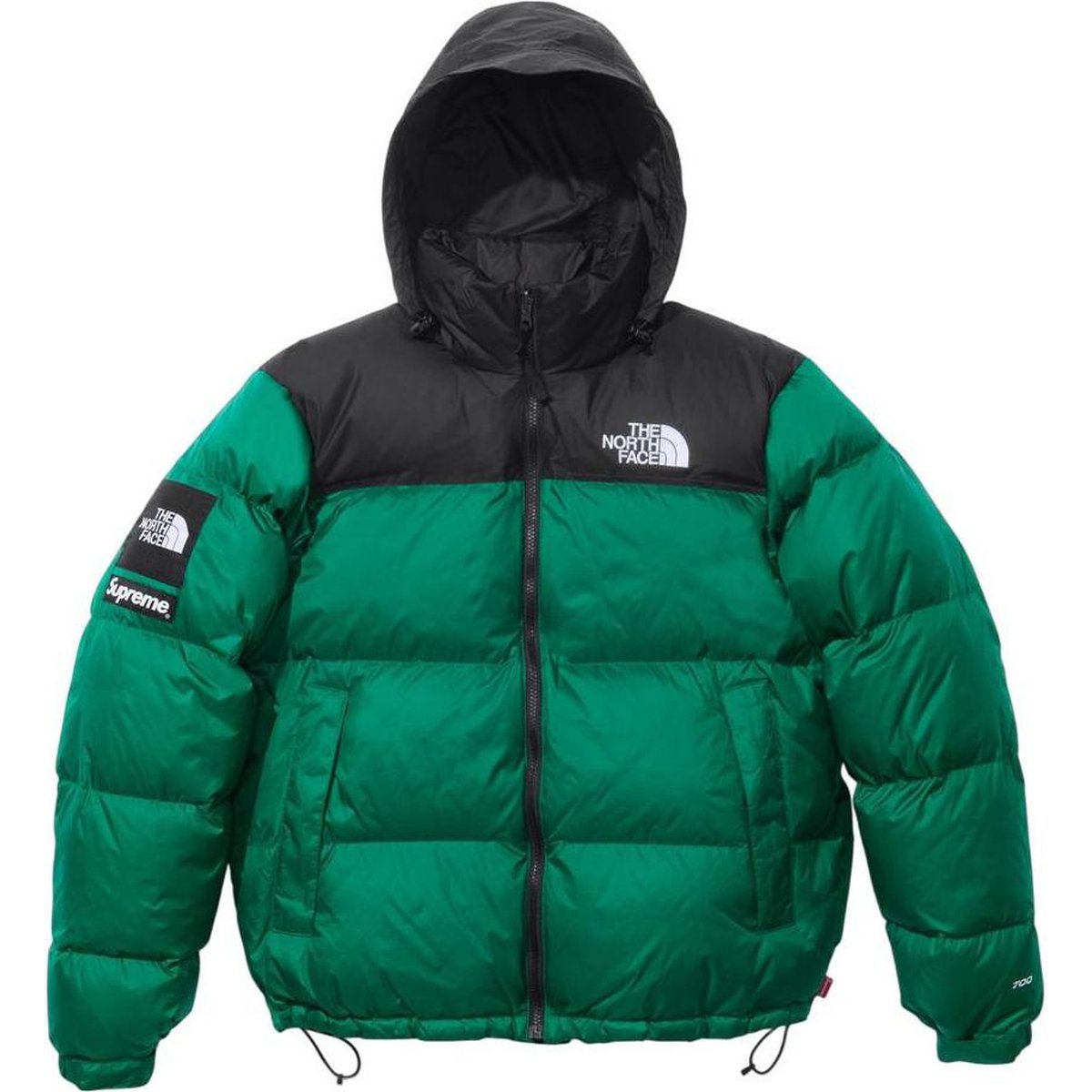 Details on Supreme The North Face Nuptse Jacket  from fall winter
                                                    2024 (Price is $438)