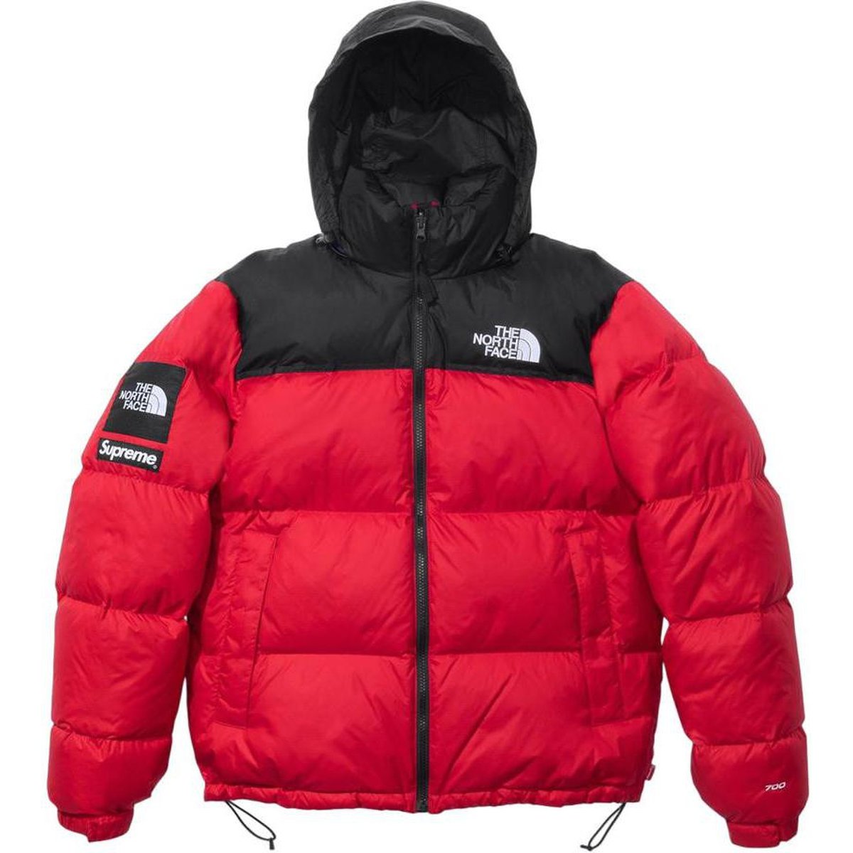 Details on Supreme The North Face Nuptse Jacket  from fall winter
                                                    2024 (Price is $438)