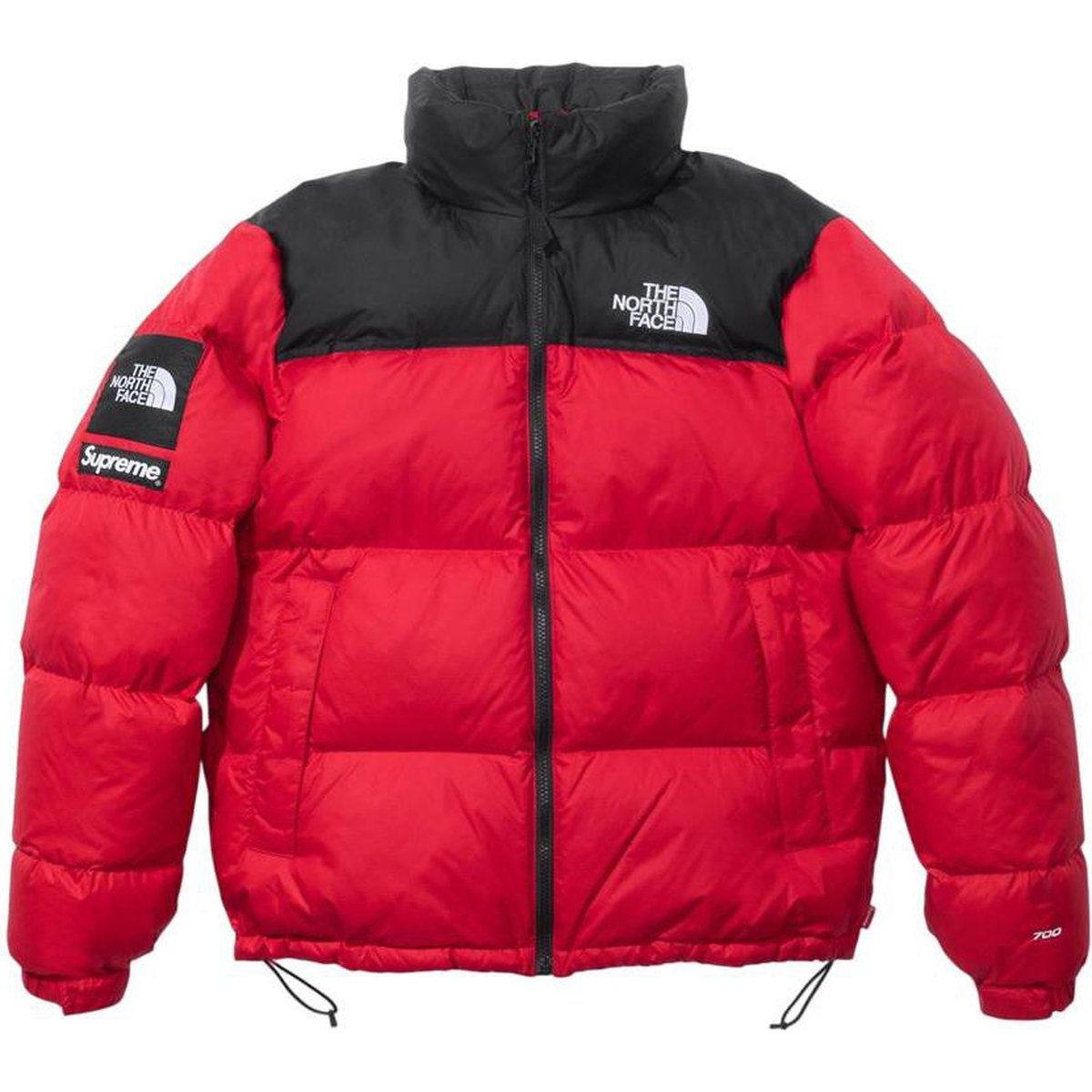 Details on Supreme The North Face Nuptse Jacket  from fall winter
                                                    2024 (Price is $438)