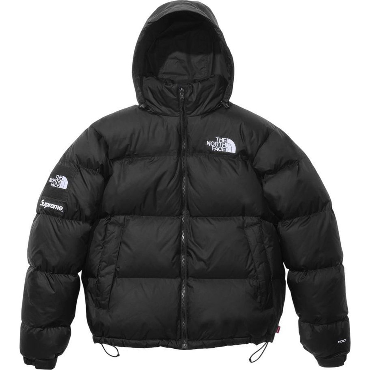 Details on Supreme The North Face Nuptse Jacket  from fall winter
                                                    2024 (Price is $438)