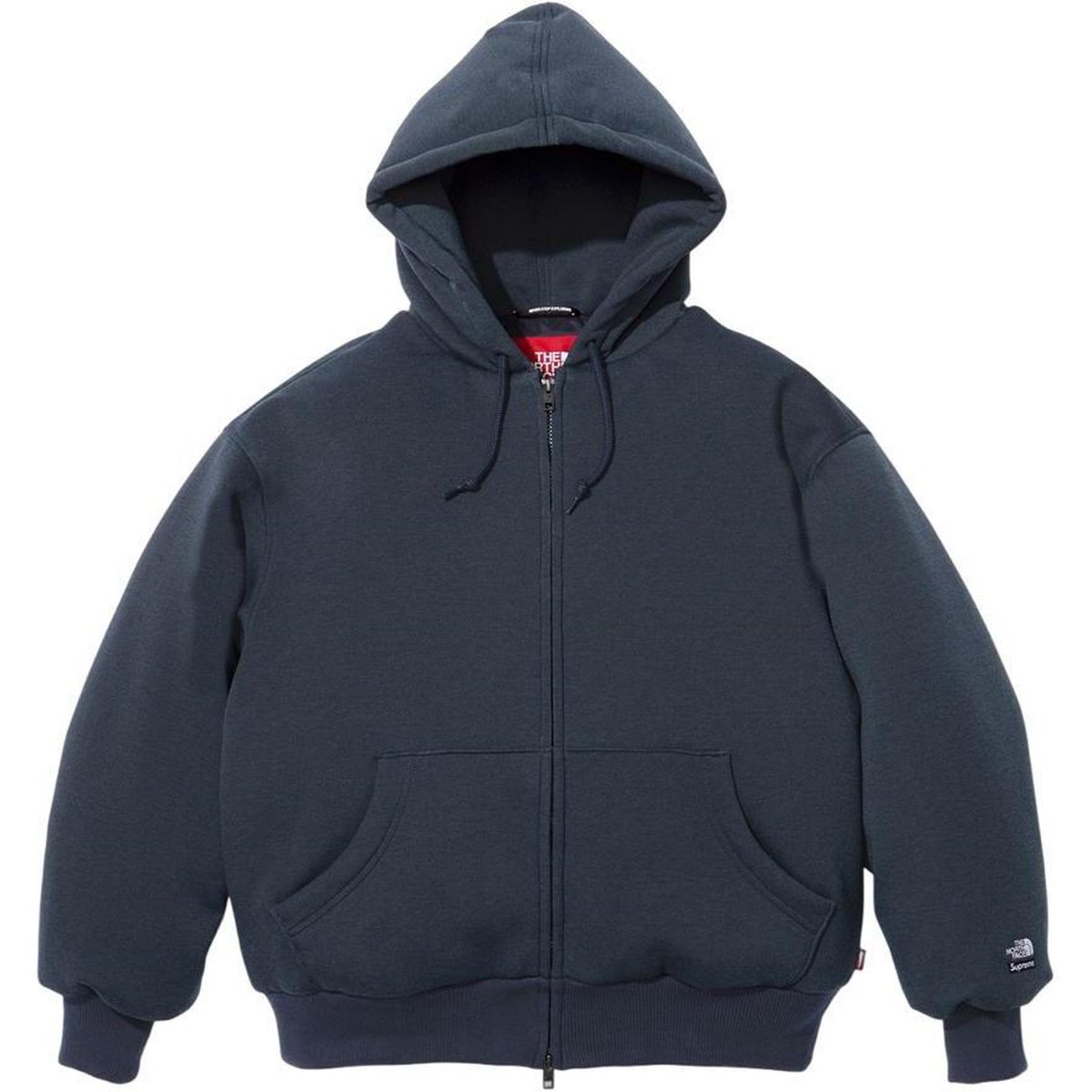 Details on Supreme The North Face Down Filled Zip Up Hooded Sweatshirt  from fall winter
                                                    2024 (Price is $298)