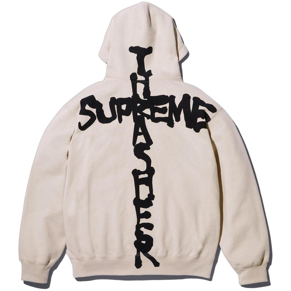 Details on Supreme Thrasher Zip Up Hooded Sweatshirt  from fall winter
                                                    2024 (Price is $178)