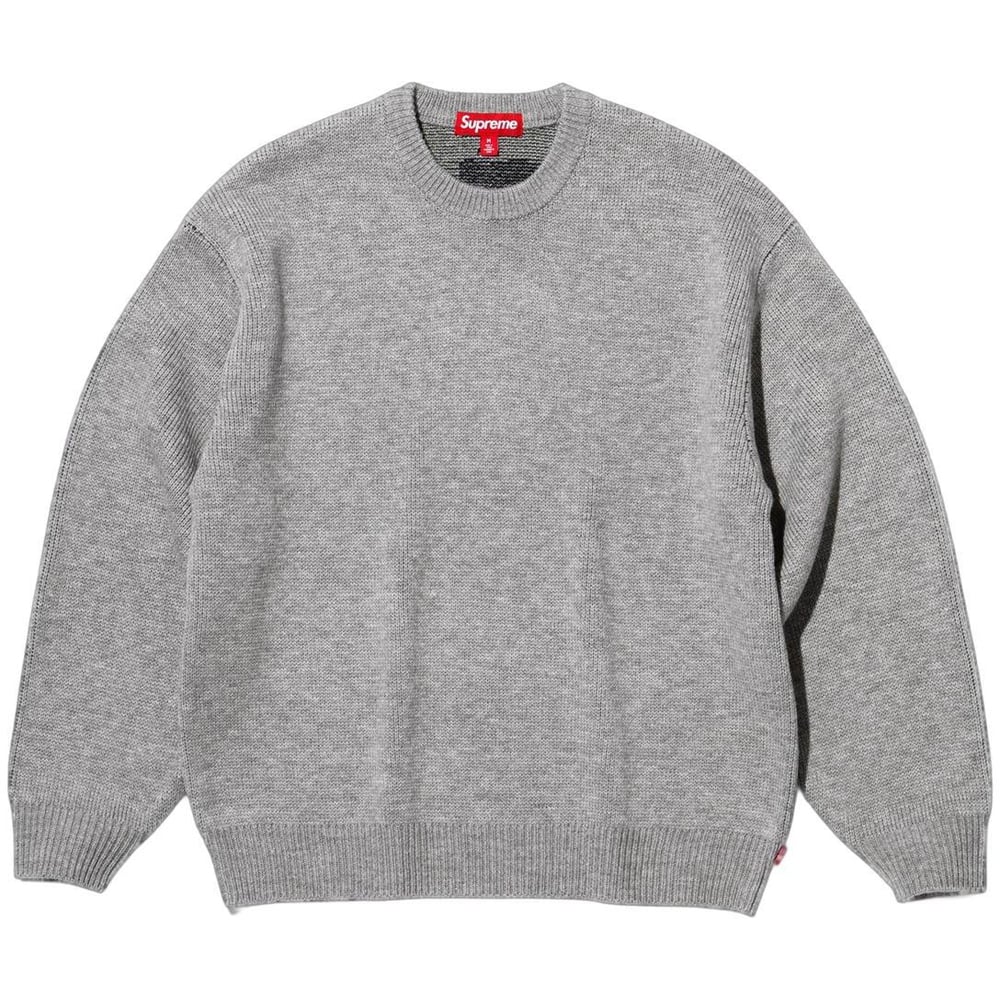 Details on Supreme Thrasher Sweater  from fall winter
                                                    2024 (Price is $168)