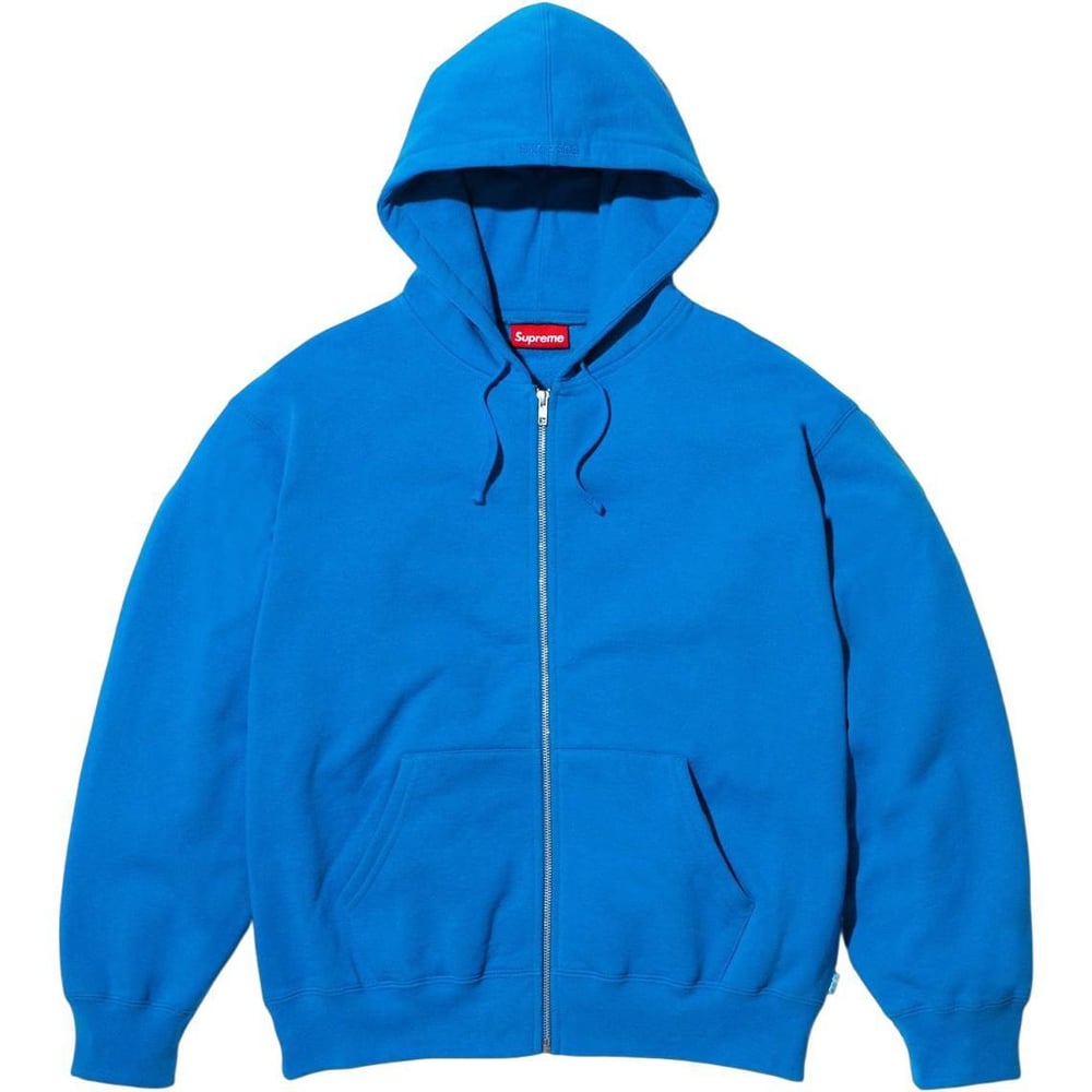 Details on Supreme Thrasher Zip Up Hooded Sweatshirt  from fall winter
                                                    2024 (Price is $178)