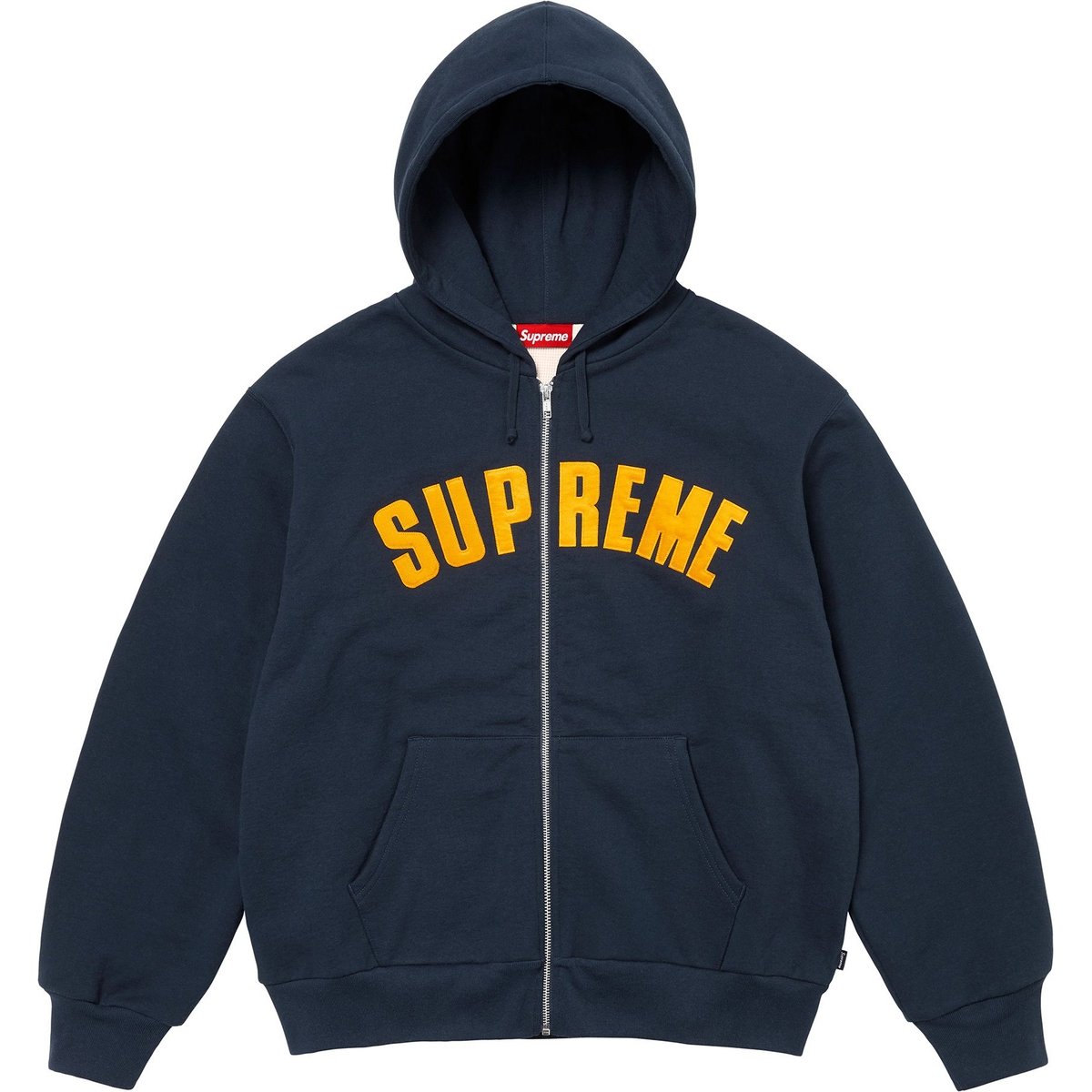 Details on Arc Thermal Zip Up Hooded Sweatshirt Navy from fall winter
                                                    2024