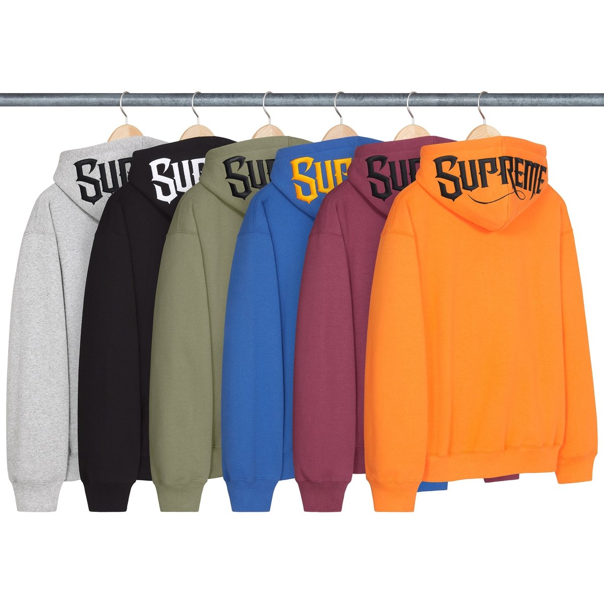 Supreme Mister Cartoon Zip Up Hooded Sweatshirt releasing on Week 8 for fall winter 2024