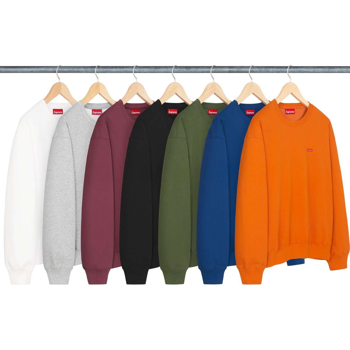 Supreme Small Box Crewneck for fall winter 24 season