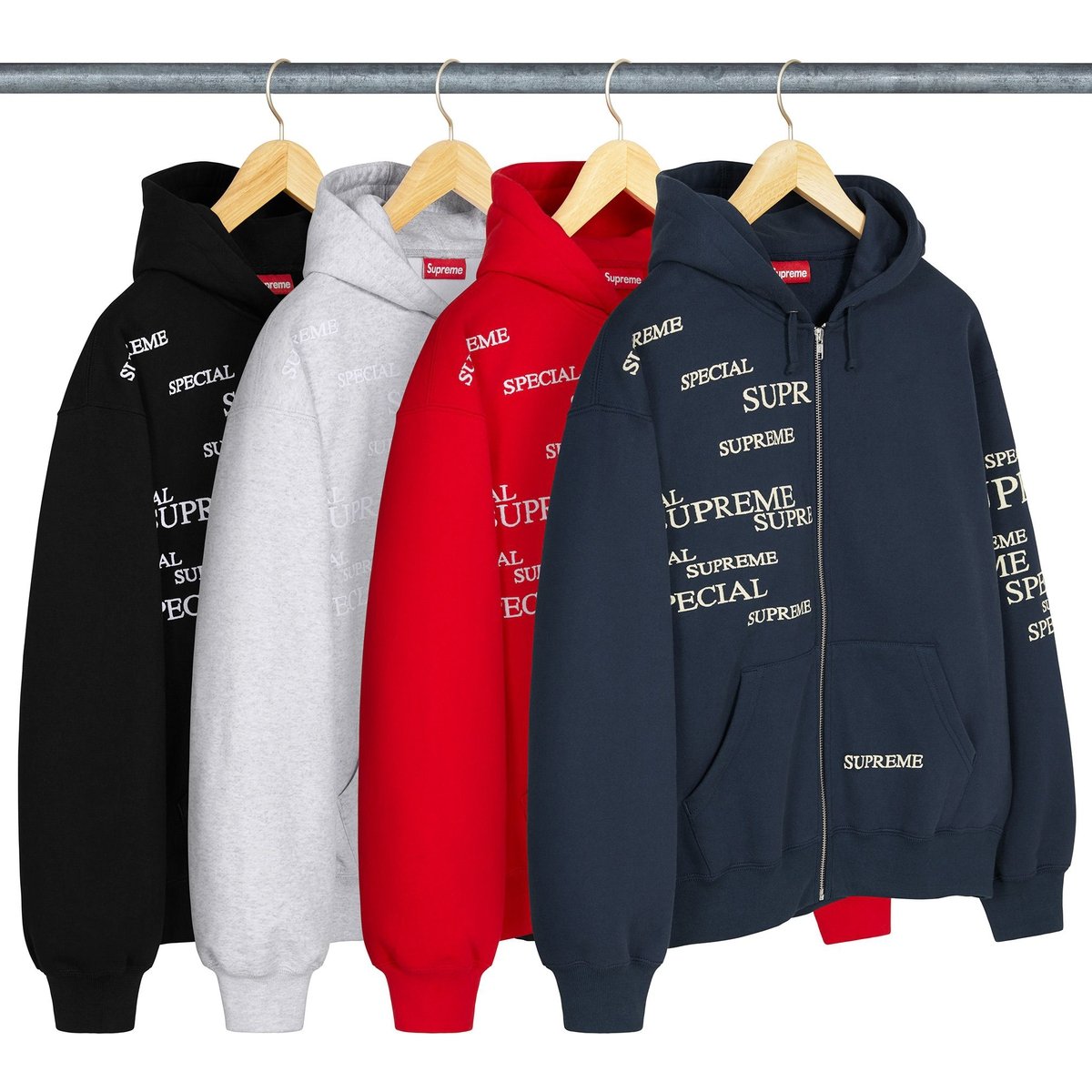 Supreme Special Zip Up Hooded Sweatshirt (FW24) - $178