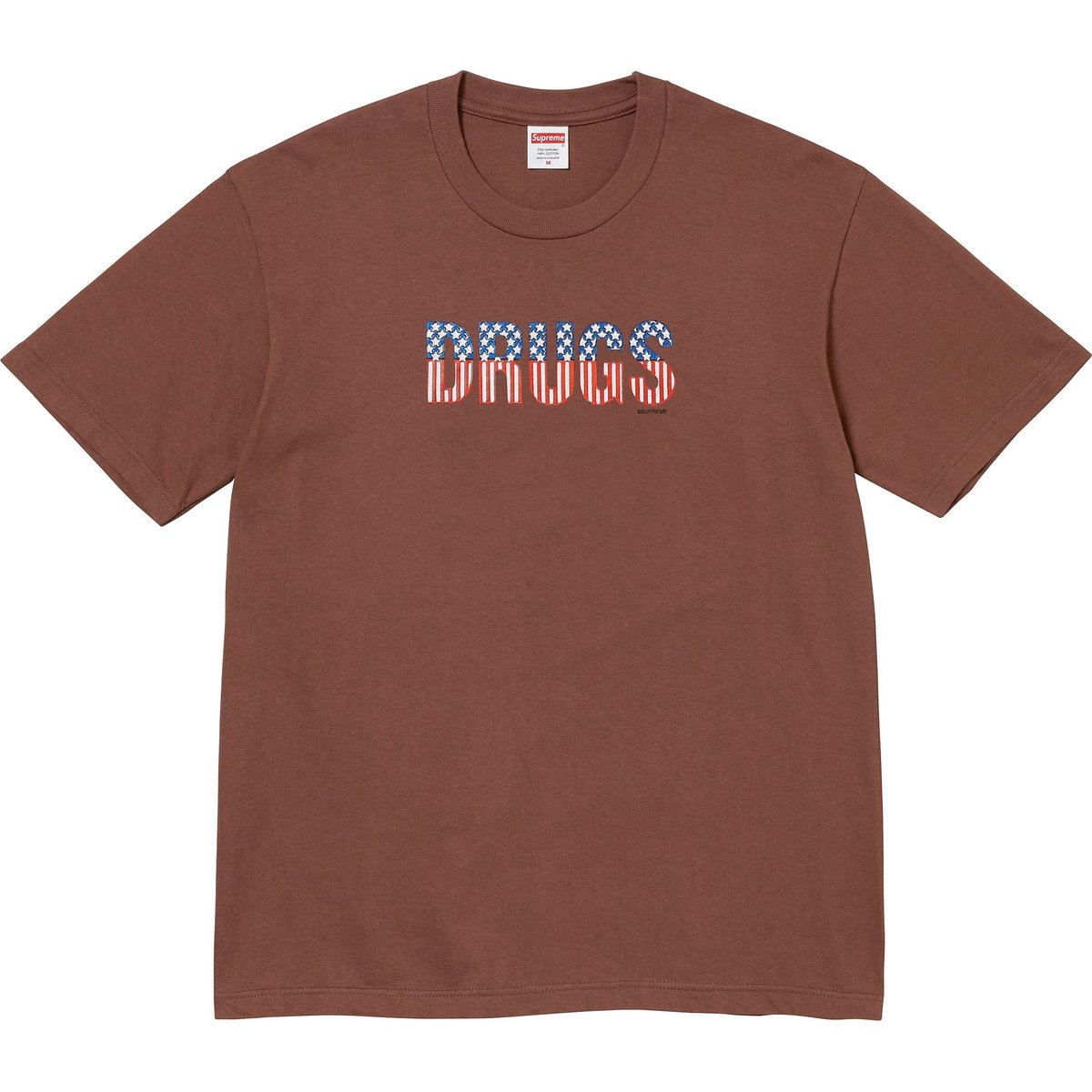 Details on Drugs Tee from fall winter
                                            2024 (Price is $40)