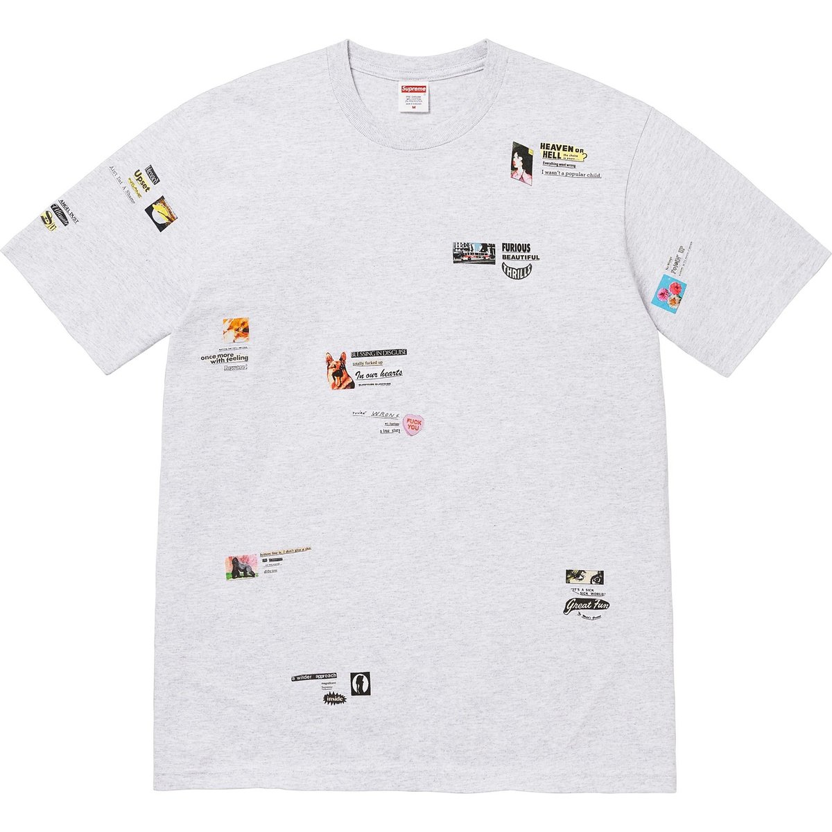 Supreme Upset Tee releasing on Week 1 for fall winter 2024