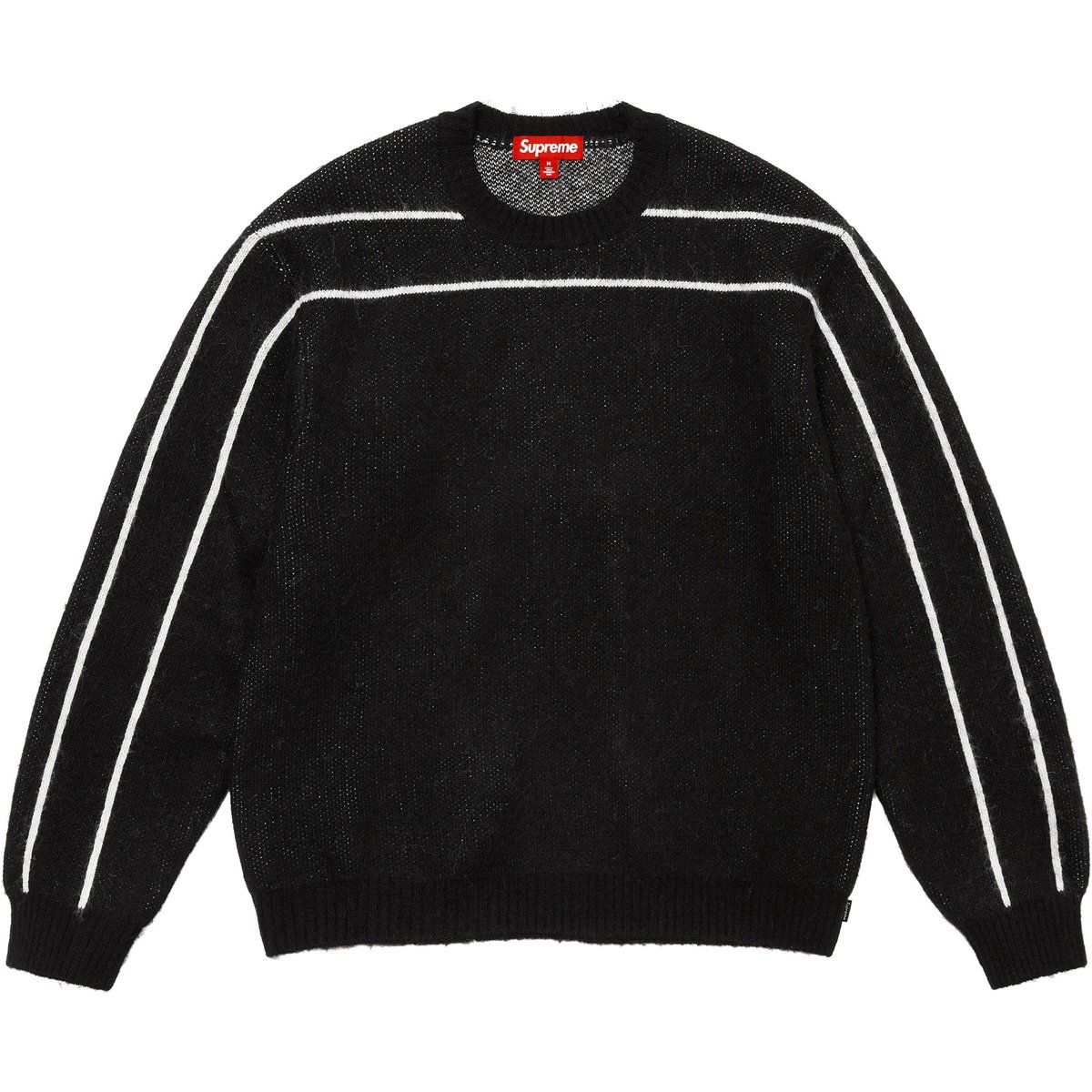 Details on Back Stripe Sweater Black from fall winter
                                                    2024