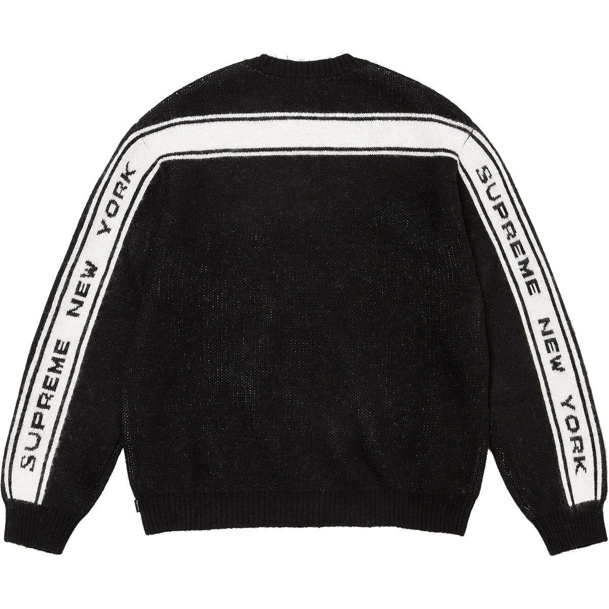 Details on Back Stripe Sweater Black from fall winter
                                                    2024